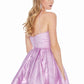 Alyce Paris - Metallic Mini Dress