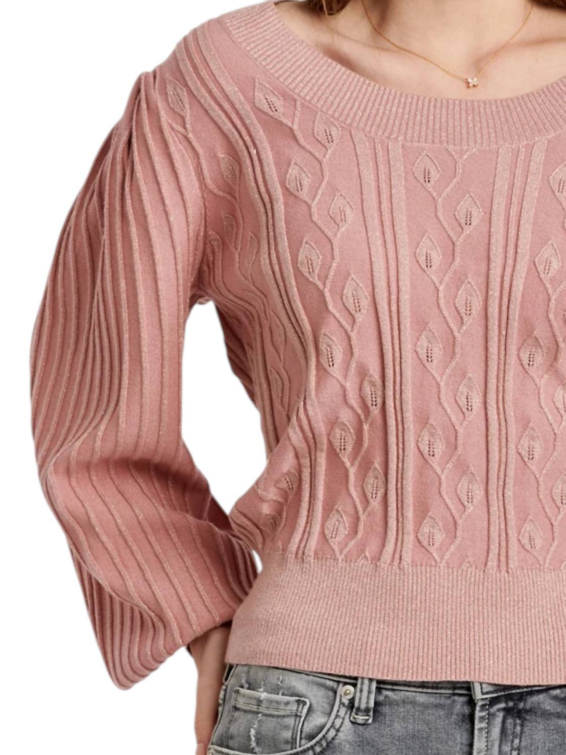 Another Love - Chase Textured Sweater