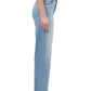 Agolde - Women's Ren Wide Leg Cut Hem Jeans