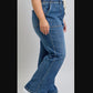 Judy Blue - Drawstring Wide Jeans