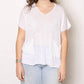Ma'Ry'Ya - Gilet V-neck Top
