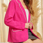 Andree By Unit - Pearl Detail Woven Blazer