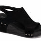 Corkys Footwear - Women's Carley Suede Croc Wedge Sandal