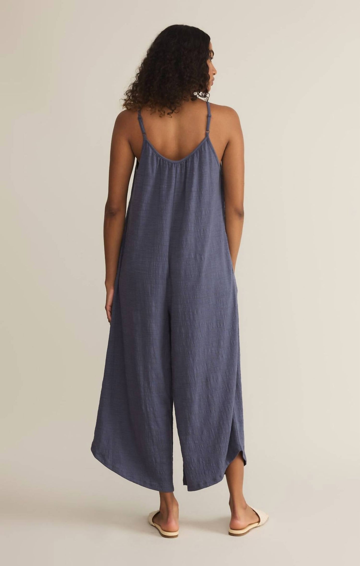 Z Supply - Textured Flared Jumpsuit