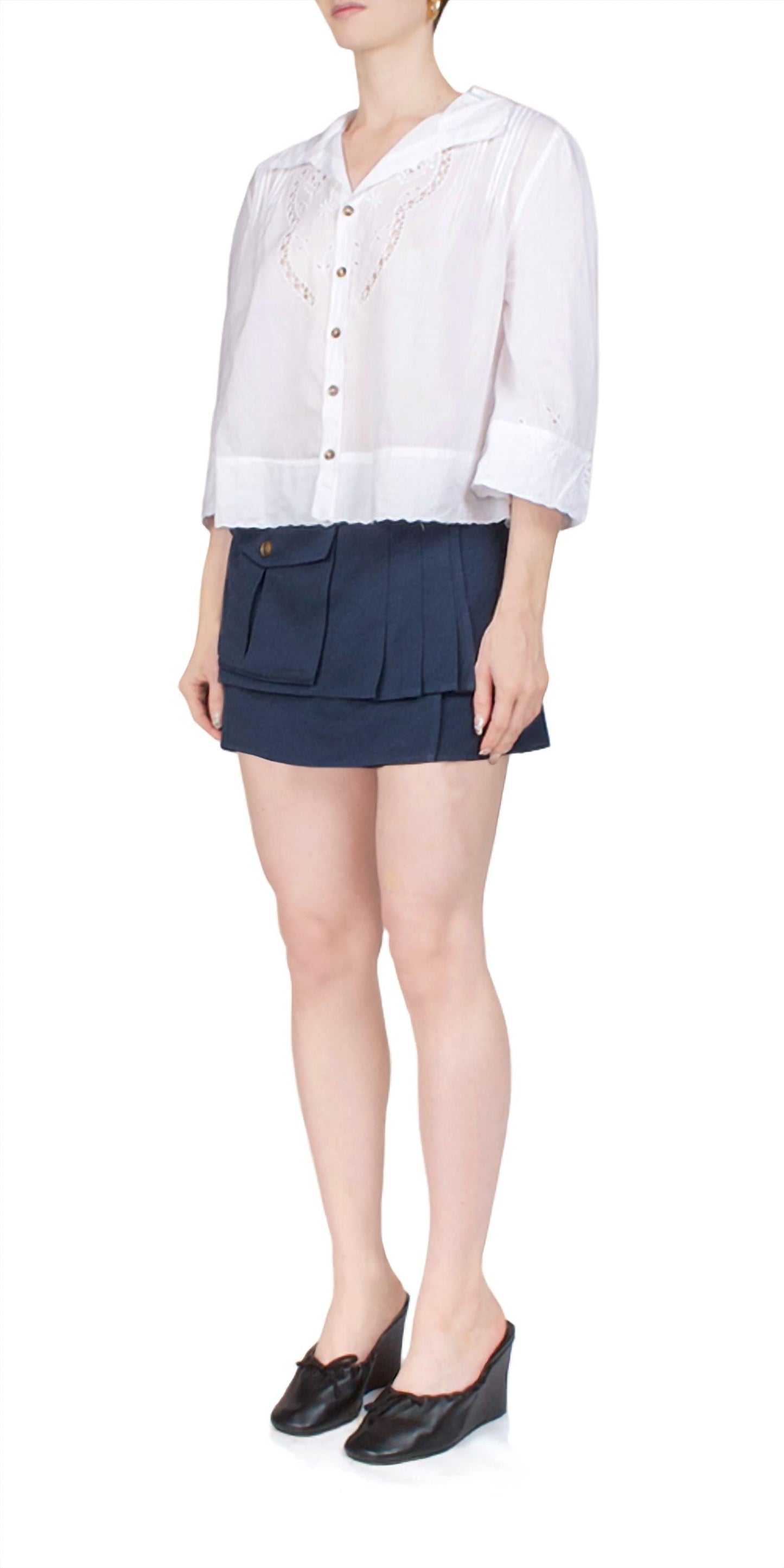 Ciao Lucia - Cezanne Button Down Top