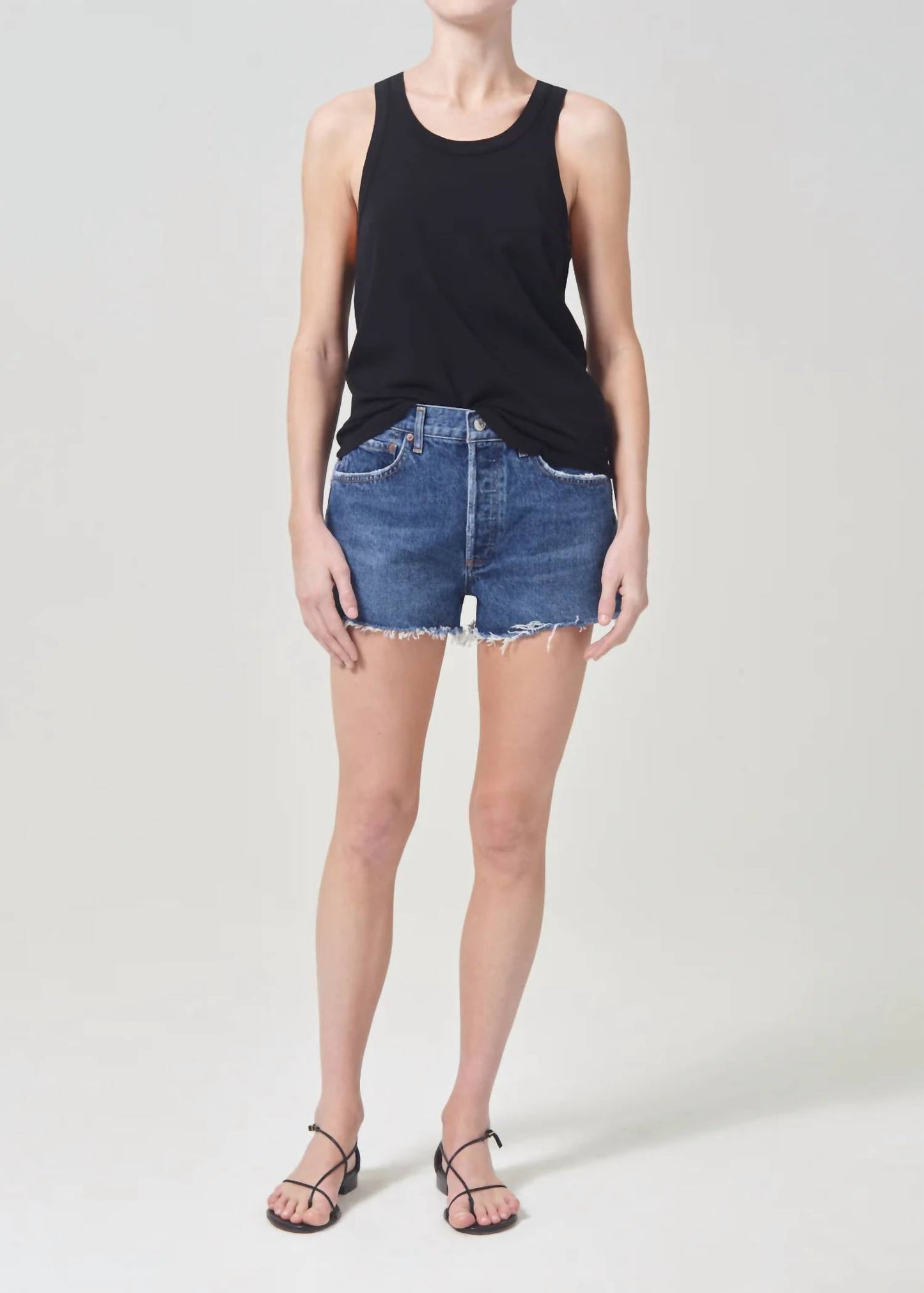 Agolde - Parker Short With Slit