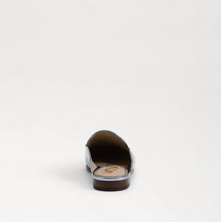 Sam Edelman - Women's Linnie Slip On Round Toe Chain Detailed Wide Mules