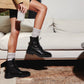 Freda Salvador - Women's Emi Croc-embossed Platform Booties