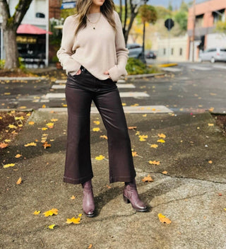 Paige - Anessa Wide-leg Crop Jeans