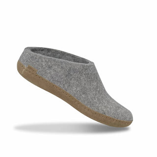 Glerups - Unisex Slip-on With Leather Sole Slippers