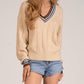 Elan - Varsity Stripe Sweater