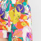 Entro - Floral High Waisted Shorts
