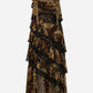 Camilla - Asymmetric Spliced Lace Dress