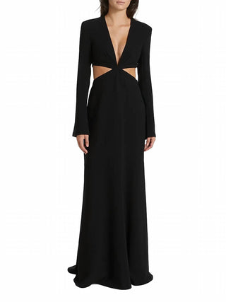 A.L.C. - Issa Cutout Long-sleeve Gown