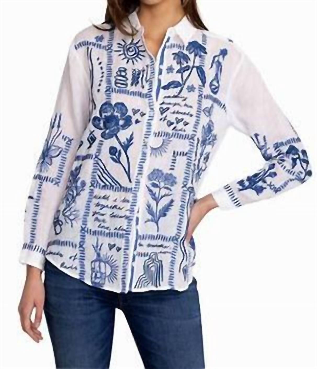 Johnny Was - Botanique Double Button Shirt