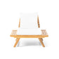Sedona Outdoor Club Chair With Slatted Design
