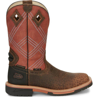 Justin - Men's 12" Waterproof Leather Work Boot