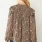 Entro - Ruffle & Floral Blouse