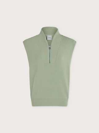 Varley - Loretta Half Zip Sleeveless Sweatshirt