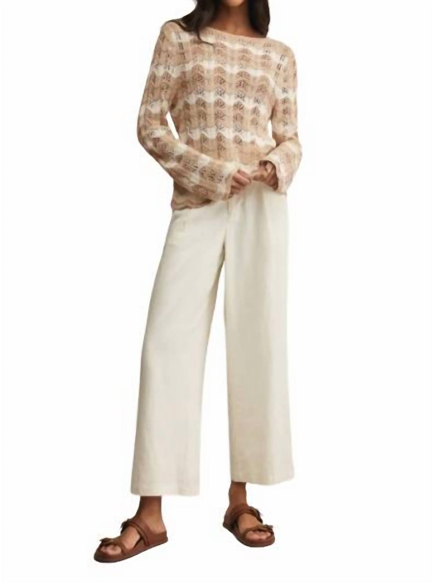 Z Supply - Azura Stripe Crochet Top