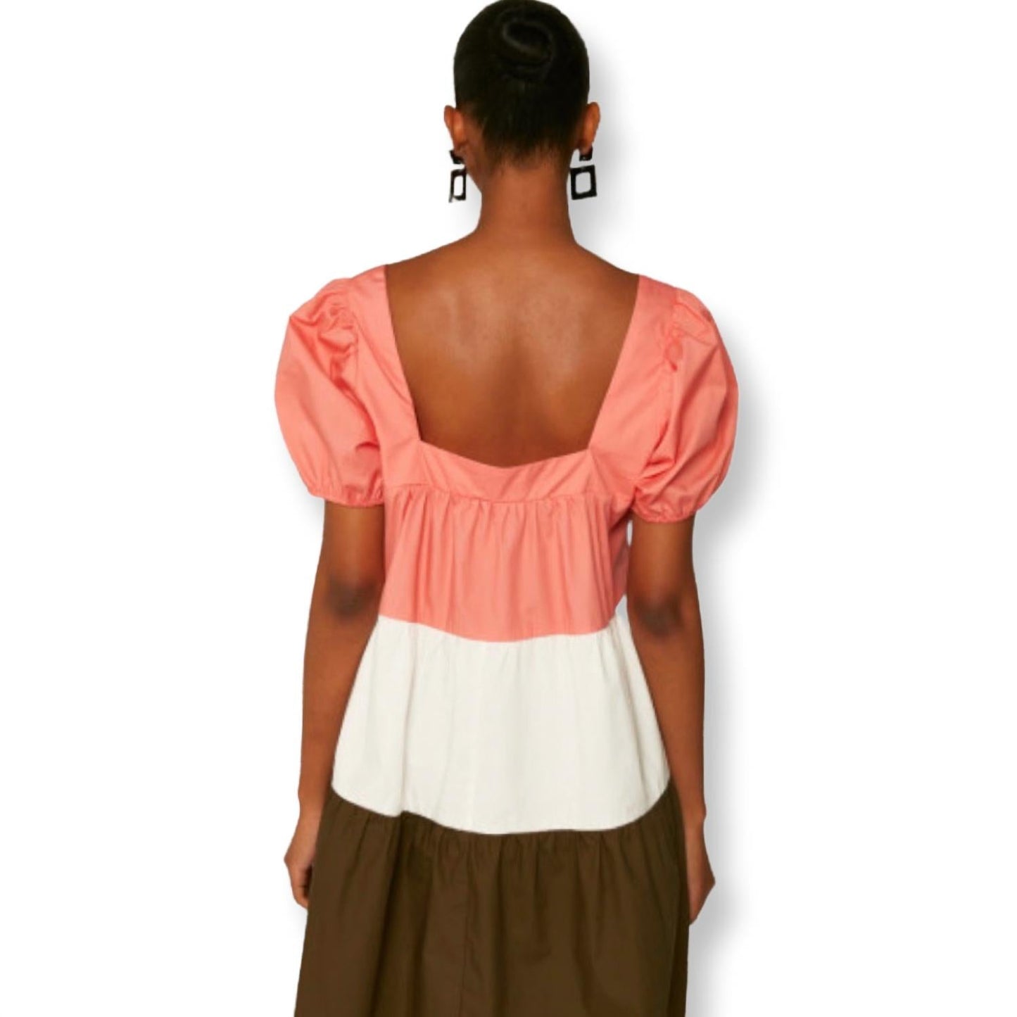 Compania Fantastica - Women's Color Block Dress