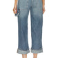 Free People - Major Leagues Mid Rise Cuffed Jeans