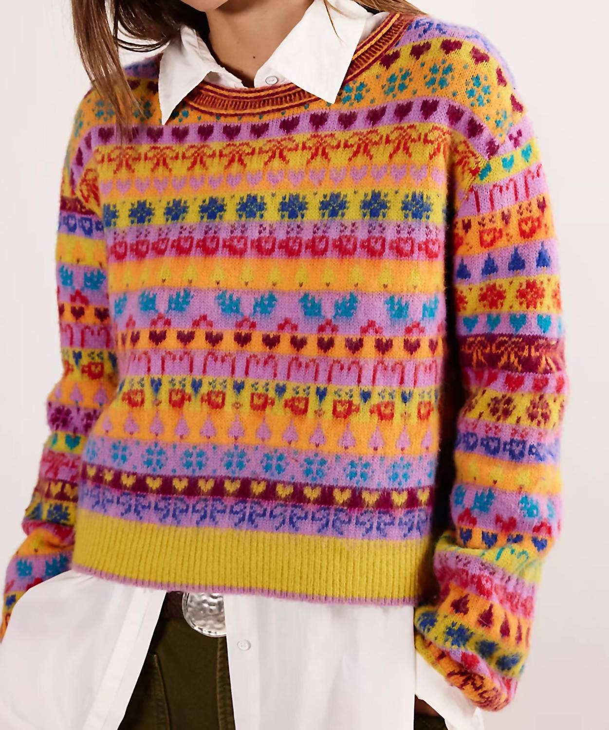 Free People - Favorite Things Long Sleeve Sweater