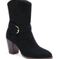 Beast Fashion - Women's Zane Faux Suede Bootie