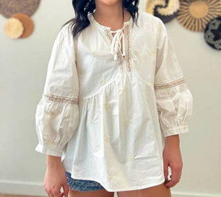 Easel - Willow Breeze Top