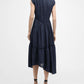 Frame - Gathered Tier Hem Dress