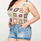 Sweet Generis - Crochet Crop Tank Top