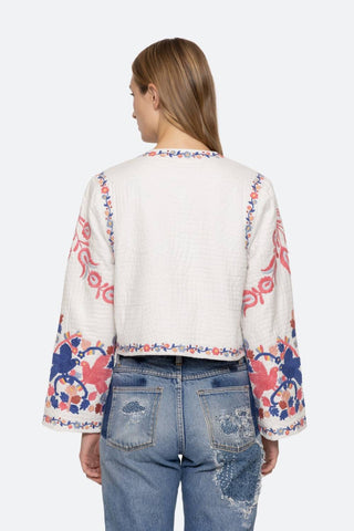 Sea - Eevi Embroidered Twill Jacket