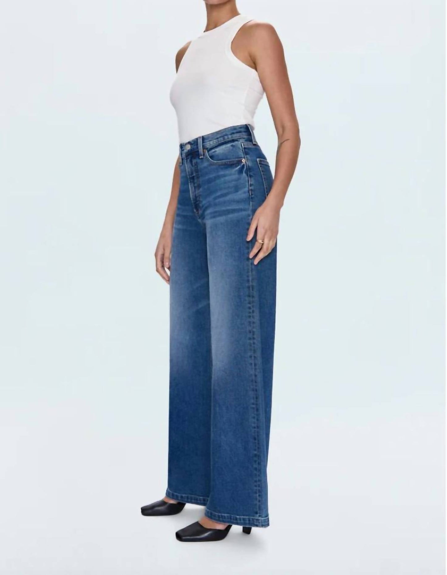 Pistola - Lana High Rise Ultra Wide Leg Jeans