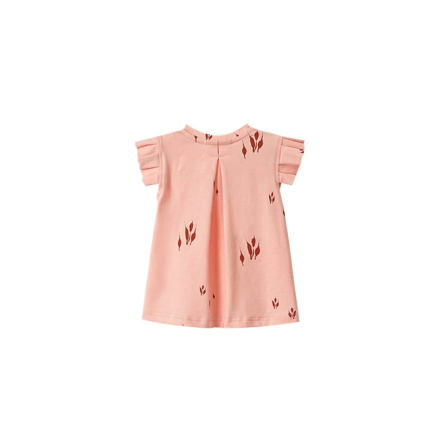 Omamimini - Baby Tent Dress with Box Pleated Sleeve