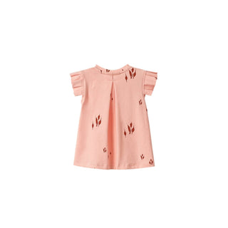 Omamimini - Baby Tent Dress with Box Pleated Sleeve
