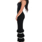 Klesis - Seaside Ruffle Knit Maxi Dress