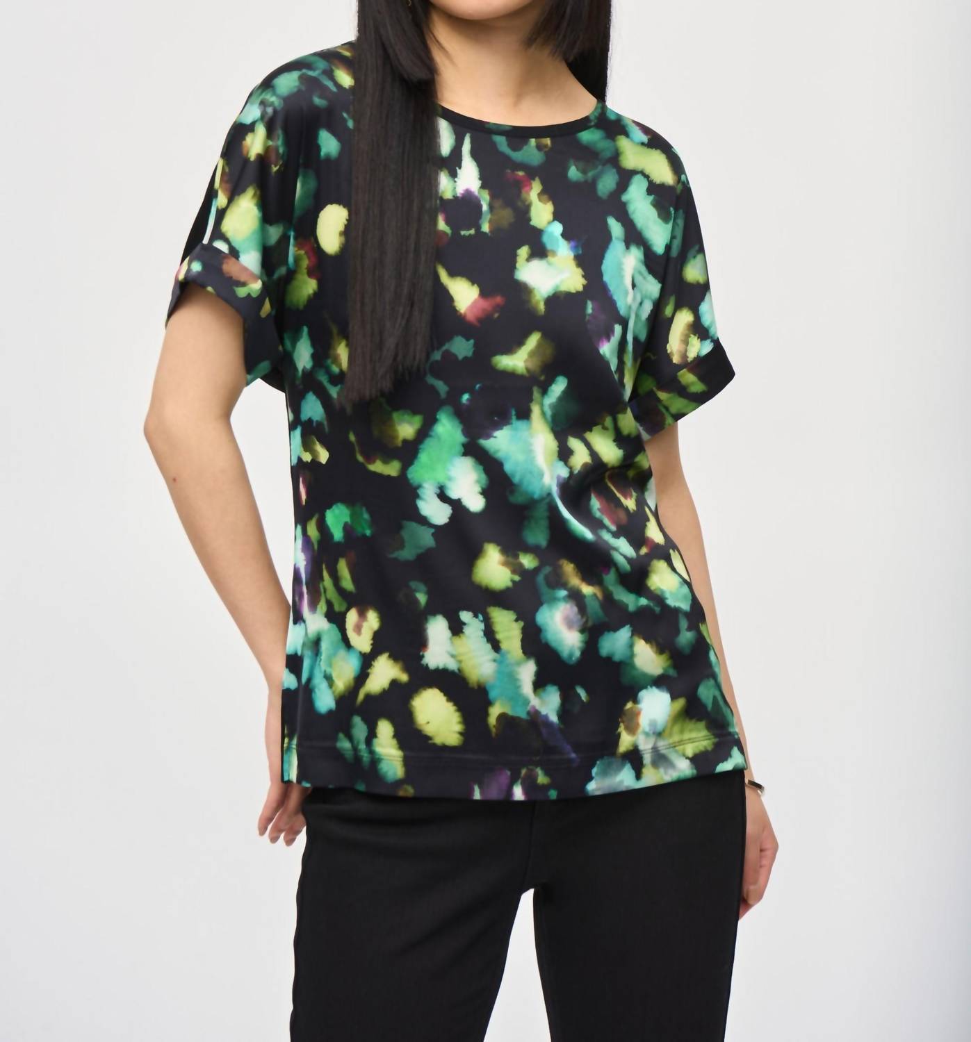 Joseph Ribkoff - Watercolor Dolman Sleeve Top