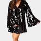 Buddylove - Large Dot Sequin Mini Dress