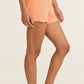 Z Supply - Women's Dawn Smocked Rib Short Malibu