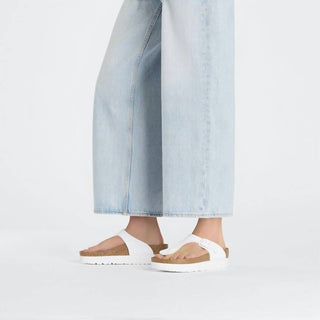 Birkenstock - Women Gizeh Platform Vegan Birko-flor Sandals - Regular/wide