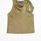 Deluc - Alchemilla Sleeveless Cowl Neck Top