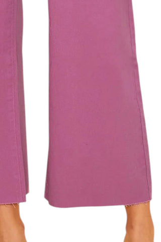 Anniewear - Moments Cropped Wide Leg Jeans