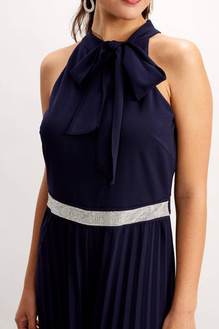 Frank Lyman - Pleat Stone Jumpsuit