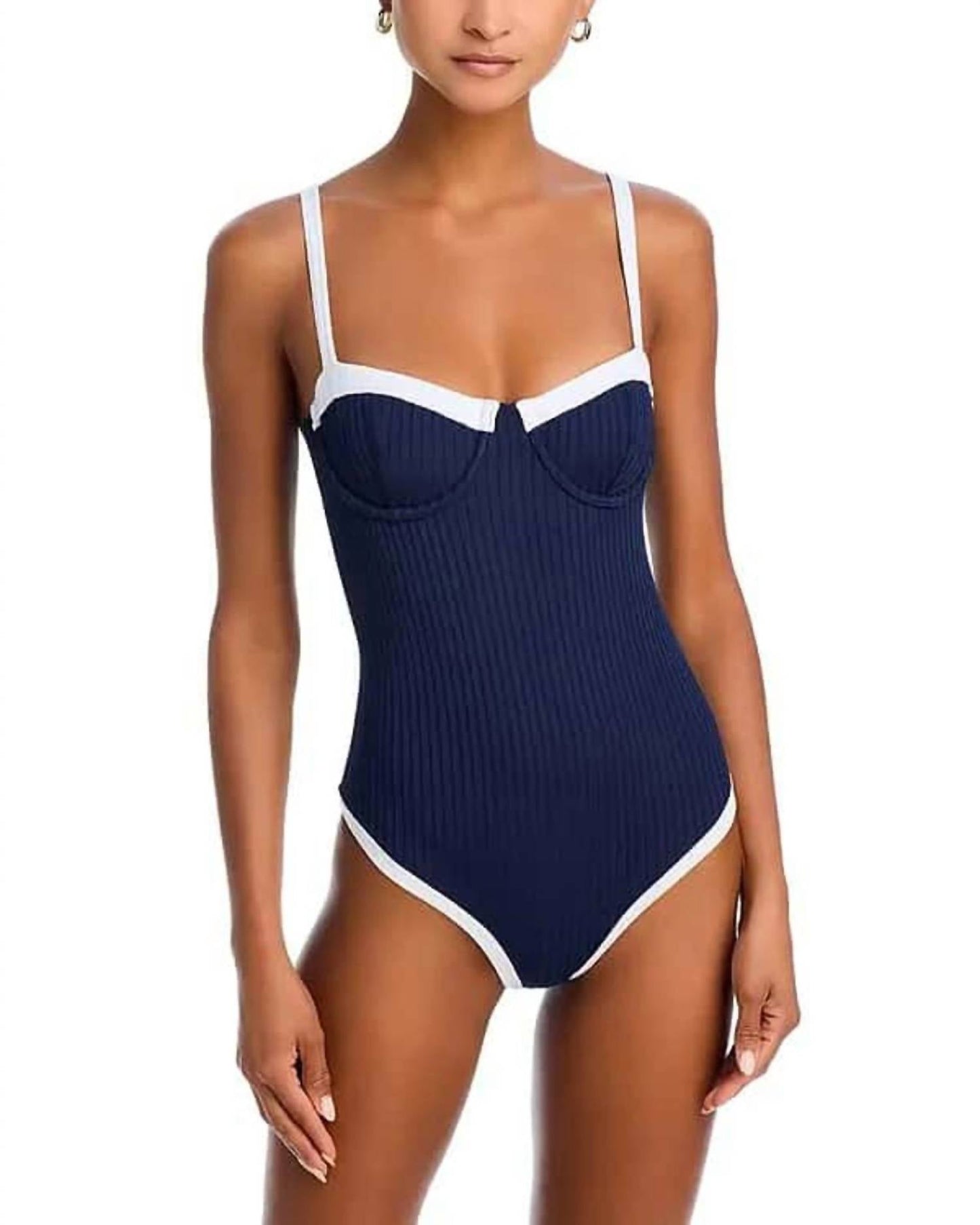 Aqua - Underwire One Piece Swimsuit
