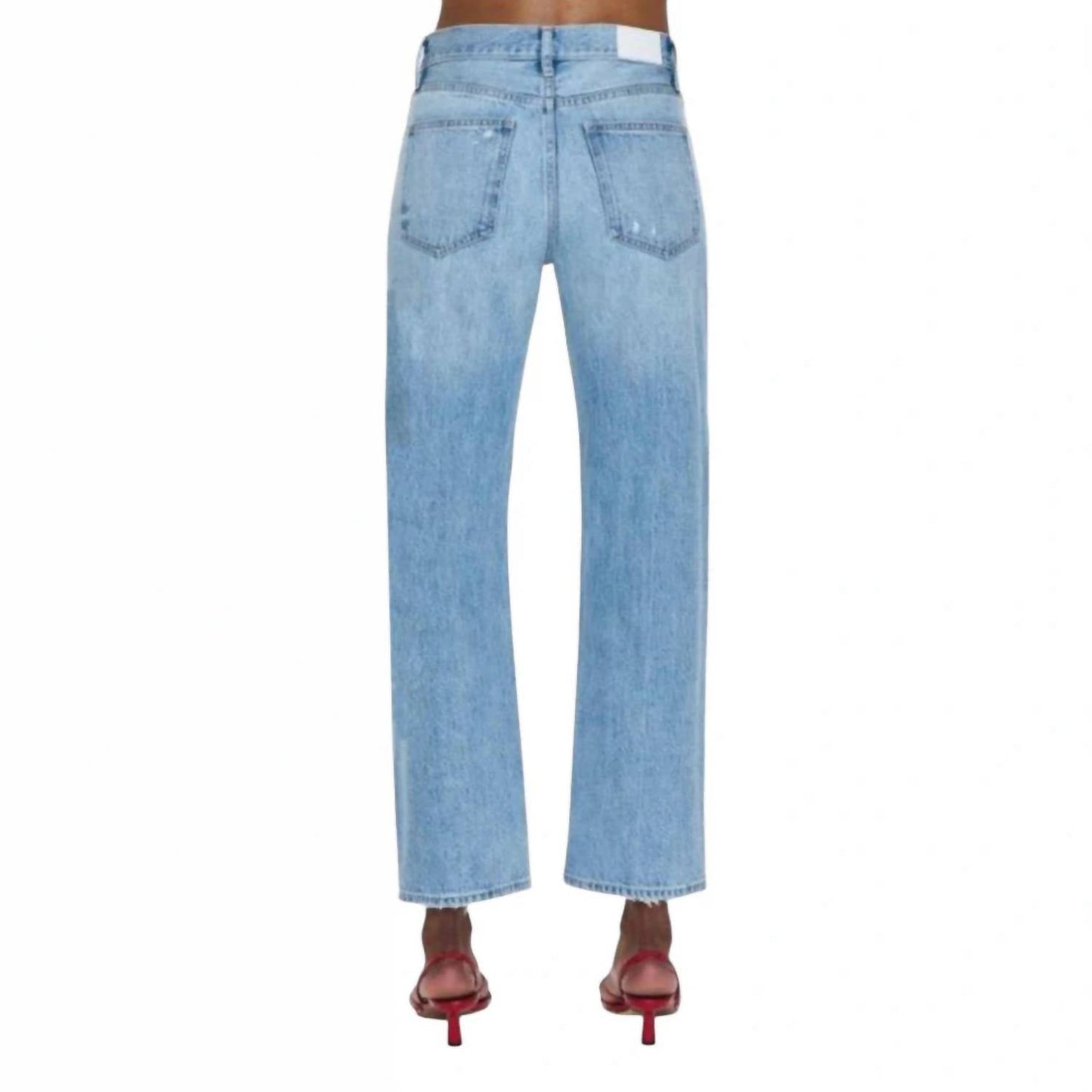 Pistola - Lexi Mid-rise Barrel Leg Jean
