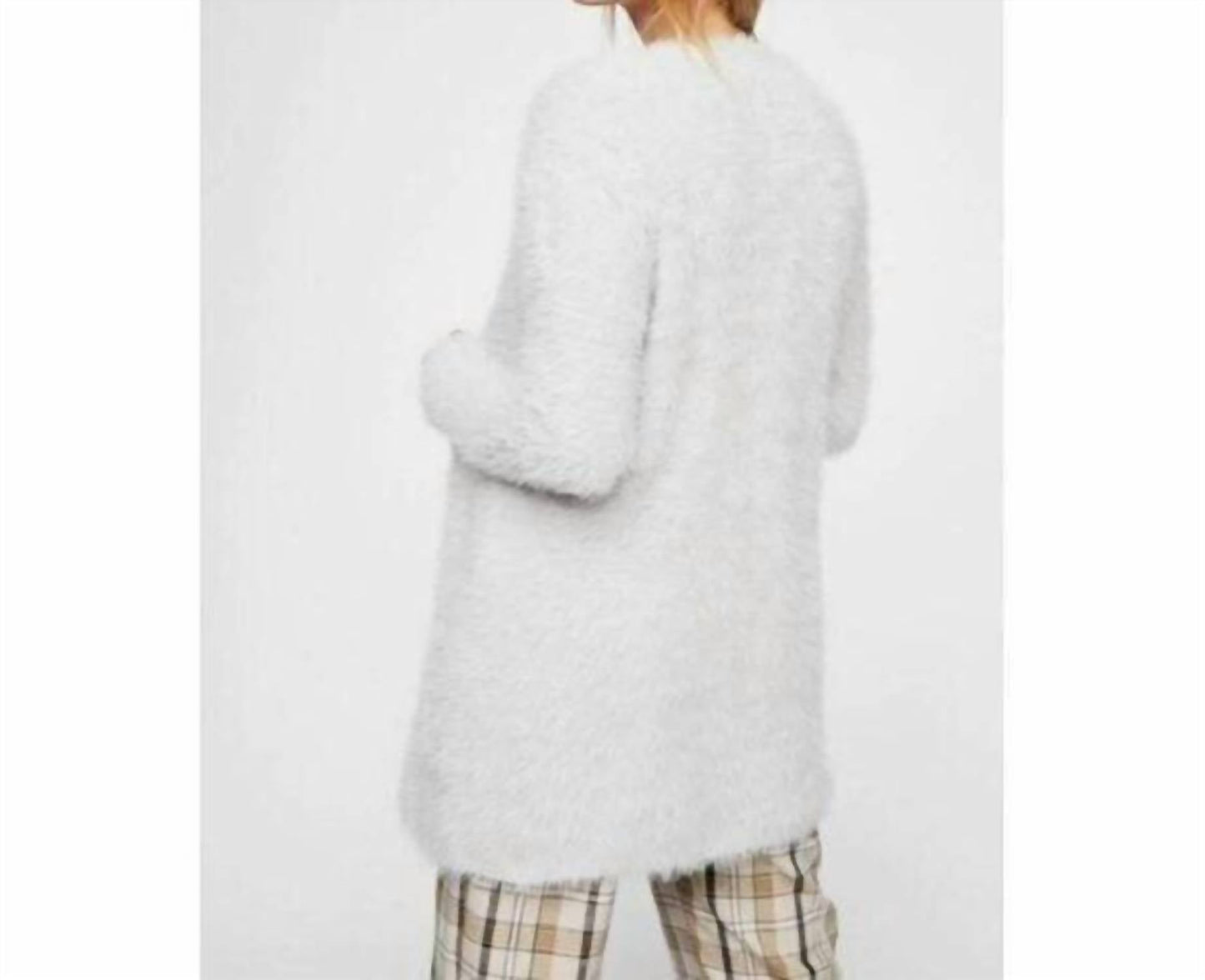 Free People - Fuzzy Open Front Cardigan