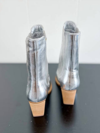 Chinese Laundry - Cali Metallic Block Heel Boots