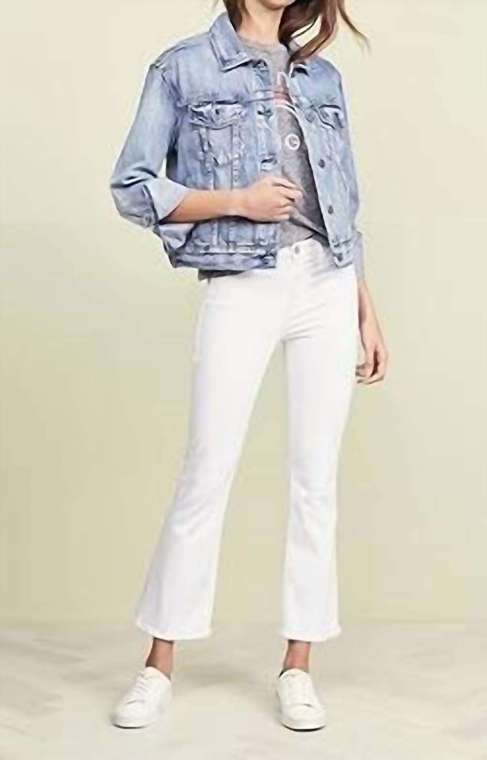 Frame - Le Crop Mini Boot Cut Jeans