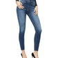 Good American - HIGH WAIST CROP RAW EDGE JEAN