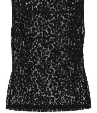 Alexander Mcqueen - Leopard Devore' Jersey Top